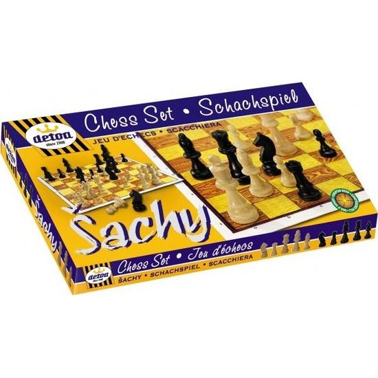 Dřevěné Šachy - společenská hra