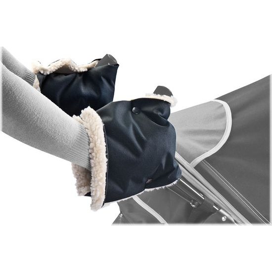 Sensillo Rukávník na kočárek černý