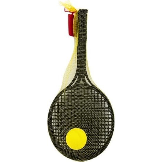 Soft tenis černý + míček