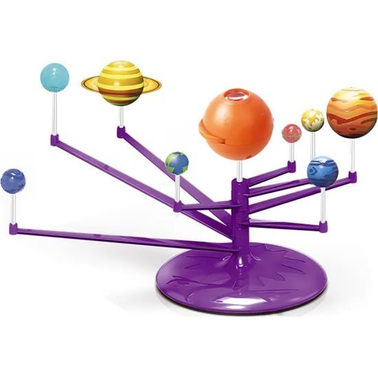 Vzdělávací sada 2v1 sluneční soustava s projektorem