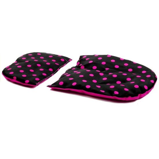 Alice kočárek pro panenky 9346 kombinovaný černý