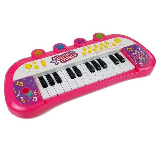 Majlo Toys dětské elektronické klávesy My Music World