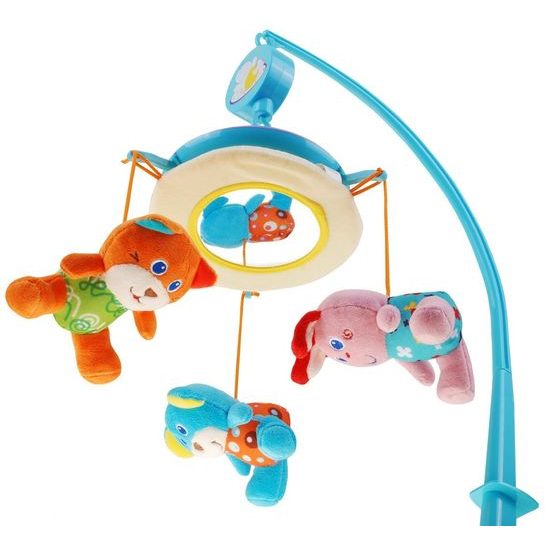 Majlo Toys kolotoč nad postýlku s plyšáky