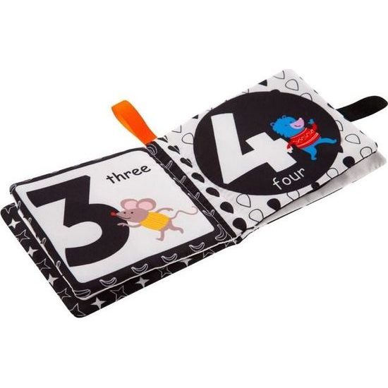 Kontrastní kniha černobílá, Čísla