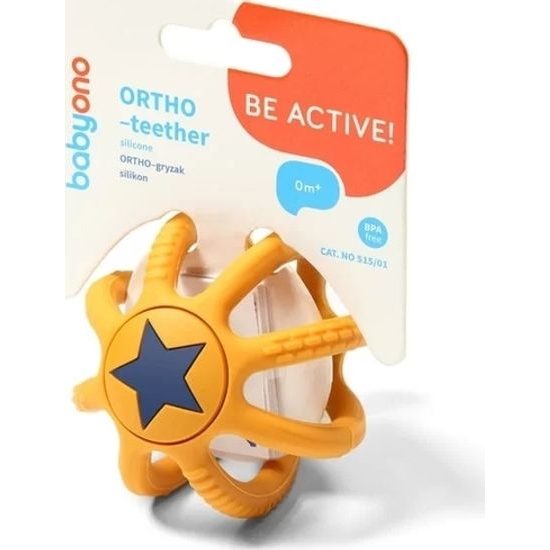 Baby Ono Kousátko Ortho žluté