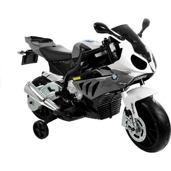 Elektrická motorka BMW S1000RR stříbrná