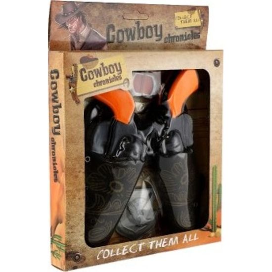 Kolt s pouzdrem 2ks - kovbojská sada s doplňky
