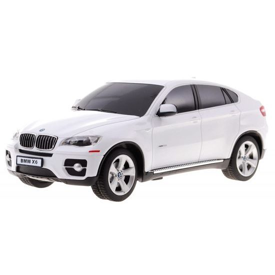 Rastar auto na dálkové ovládání BMW X6 1:24 bílé