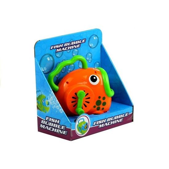 Majlo Toys bublinkovač do vany oranžová Rybka