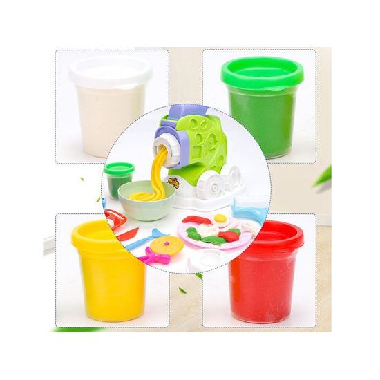 Modelovací plastelína se strojkem a příslušenstvím Color Clay