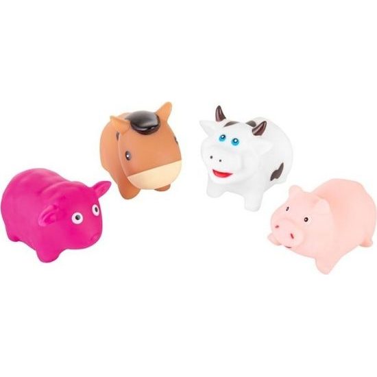 Hračky do vany - farma - 4 ks