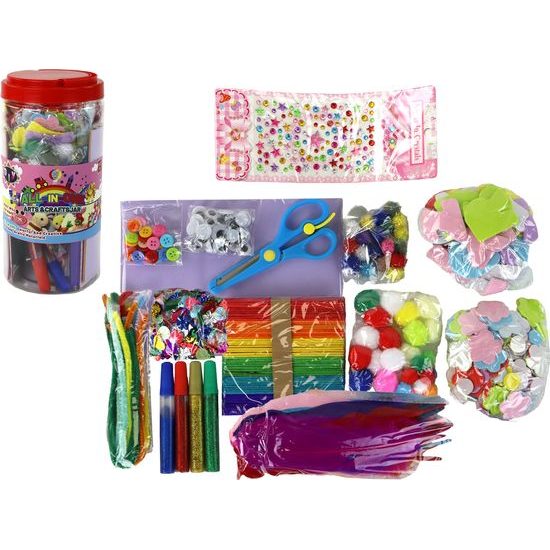 Kreativní umělecká sada v dóze