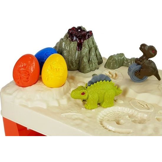 PlayDough sada stůl s dinosaury a plastelínou