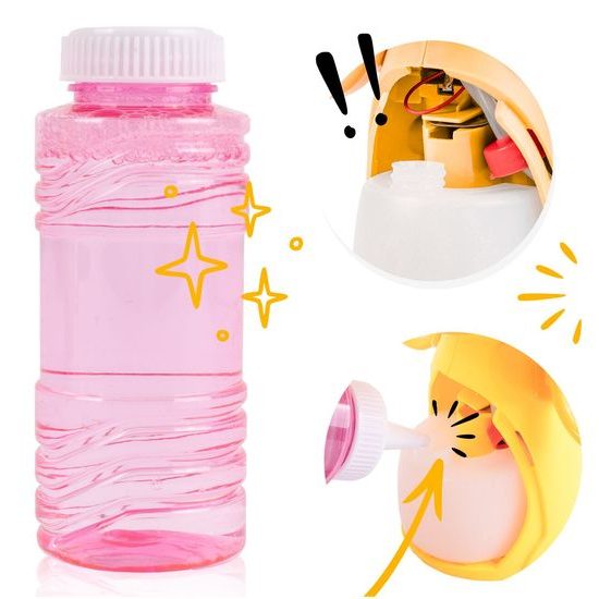 Bublifuk na baterie Žlutá žirafa