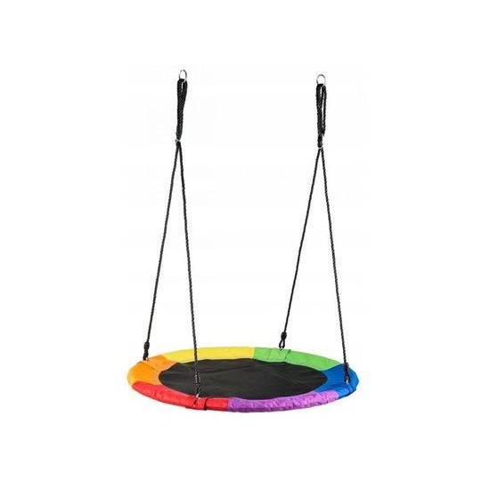 Ecotoys dětská houpačka Čapí hnízdo barevná