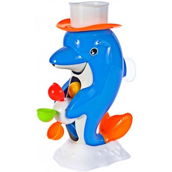 Delfínek pro děti do vany s kolovrátkem Water Dolphin