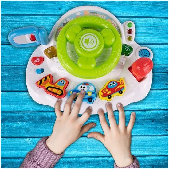 Interaktivní volant pro nejmenší se světlem a zvukem Baby Drive