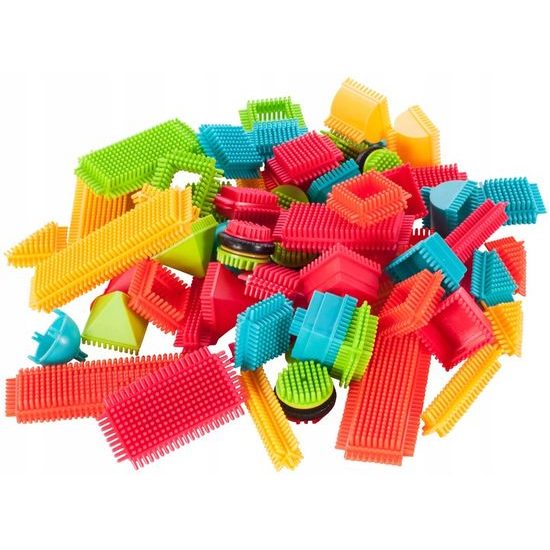 Doris barevná konstrukční stavebnice Hedgehog Blocks 90 ks