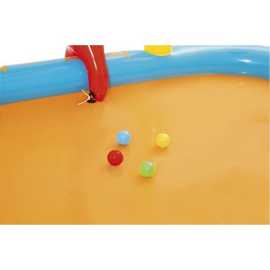 Hrací centrum se skluzavkou a kuželkami Bestway 53068 435 x 213 x 117 cm