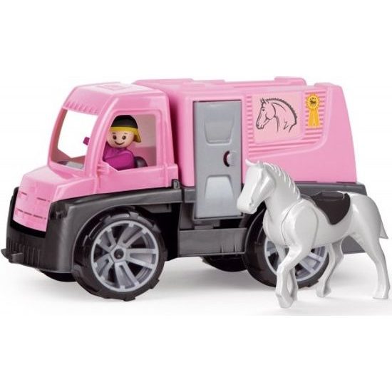 Auto Truxx přeprava koní s figurkami