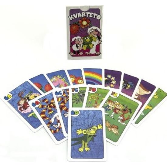 Kvarteto Pojď s námi do pohádky - společenská hra