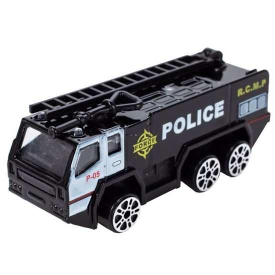 Interaktivní letadlo s autíčky, světly a zvuky Police Airplane