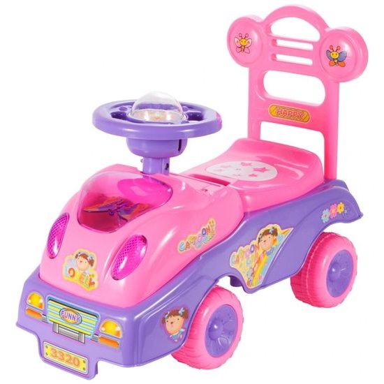 Dětské mini odrážedlo s melodiemi Cartoon Car