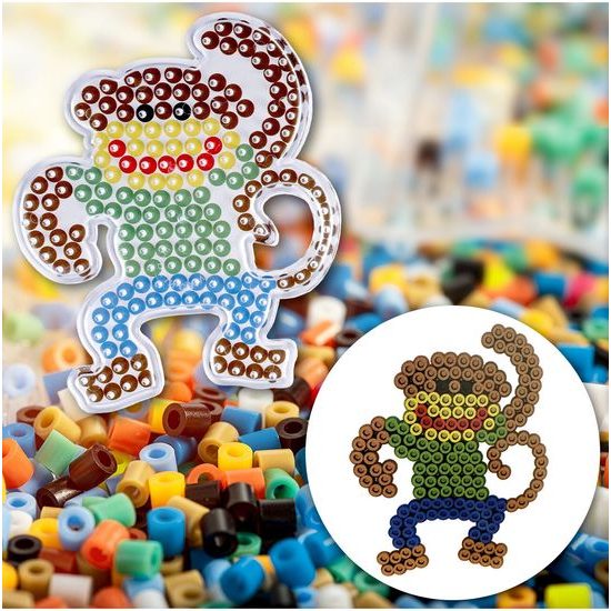 Korálky na žehlenie Zvieratká 2000 kusov