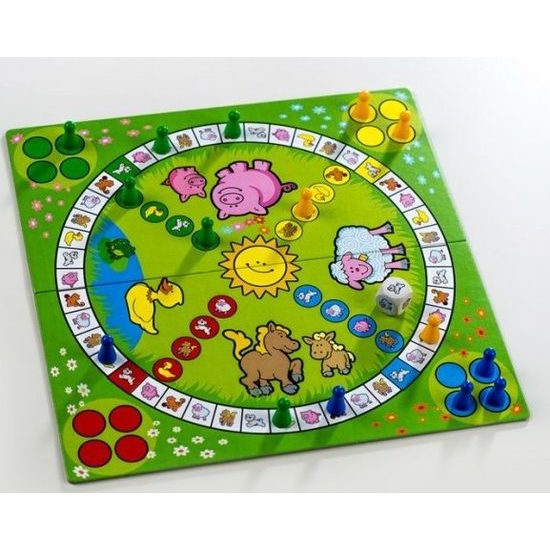 Člověče, nezlob se obrázkové - Moje první zvířátka - společenská hra pro nejmenší