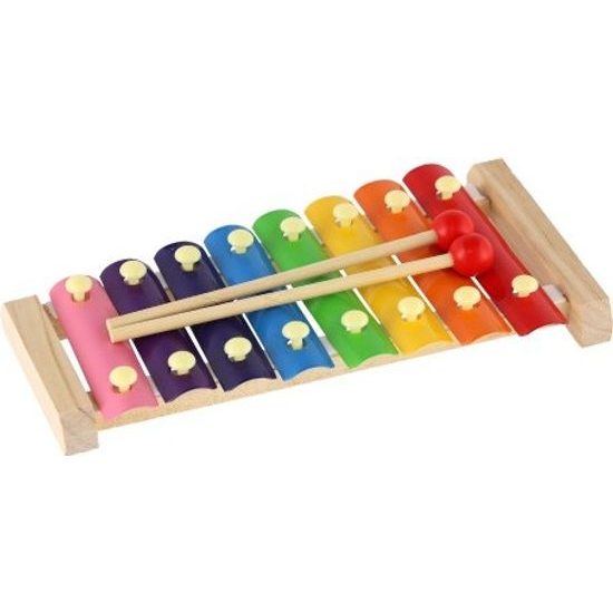 Xylofon s paličkami