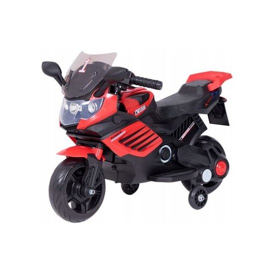 Dětská elektrická motorka K1200 červená