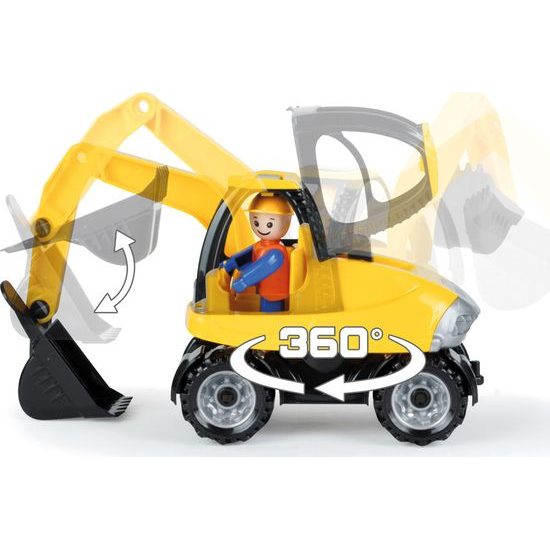 Auto Truckies bagr s figurkou