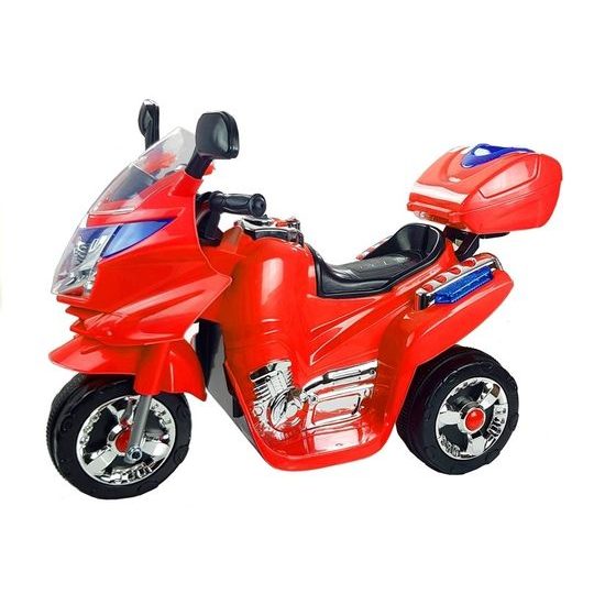 Dětská elektrická tříkolka Super Red