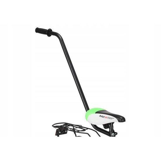 Mexller dětské kolo BMX 12" s vodící tyčí černozelené