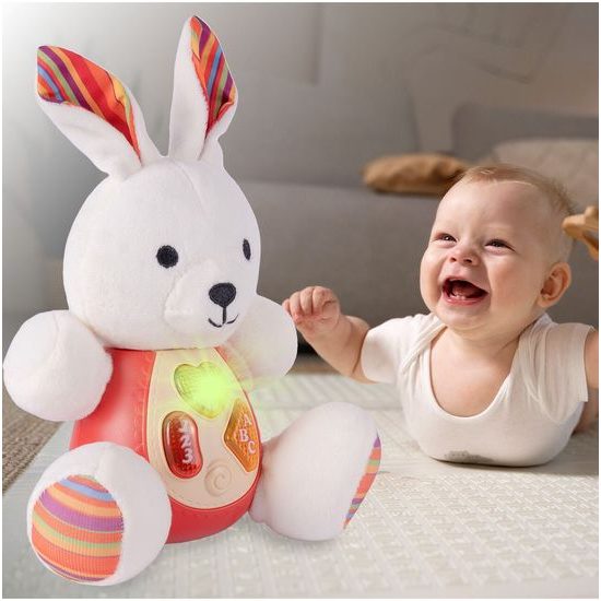 Interaktivní plyšový králíček na baterie Little Animal