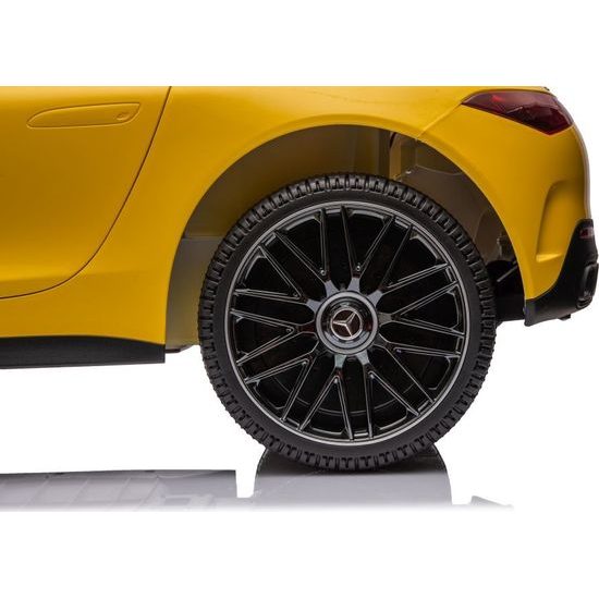 Elektrické autíčko Mercedes AMG SL63 žluté