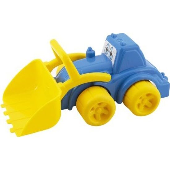 Stavební stroj - bagr/nakladač - mix 3 barvy