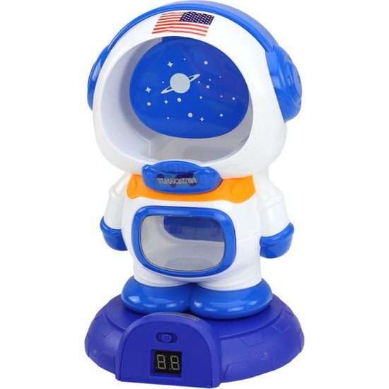 Arkádová hra střílení na astronauta