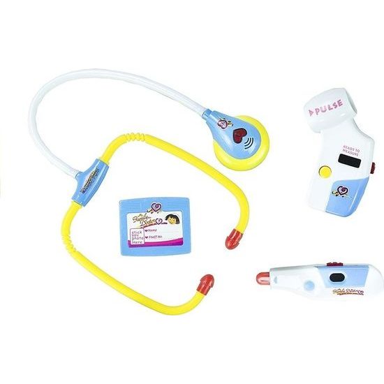 Doktorská taška s doplňky modrá pro děti