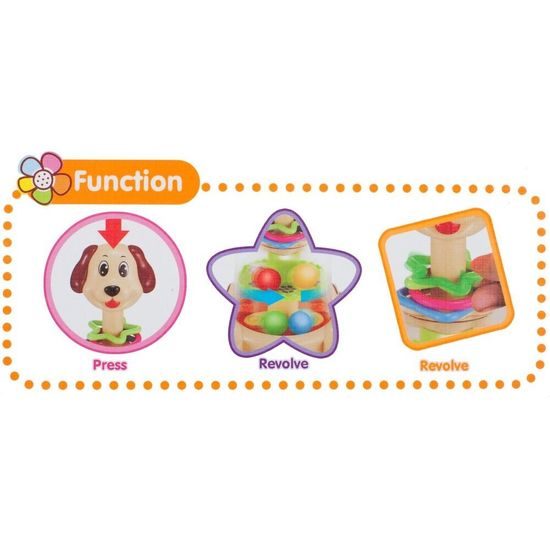 Rotujúca hračka pre najmenších Psík