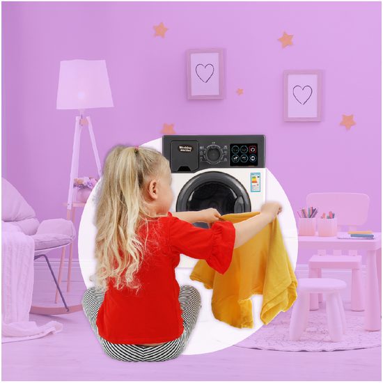 Dětská automatická pračka na baterie Washing Machine