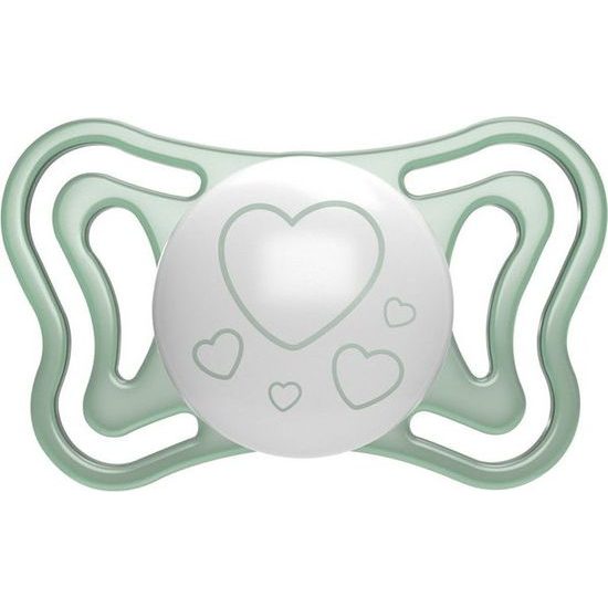 Silikonový dudlík Physio Light 2m, 2ks Lumi