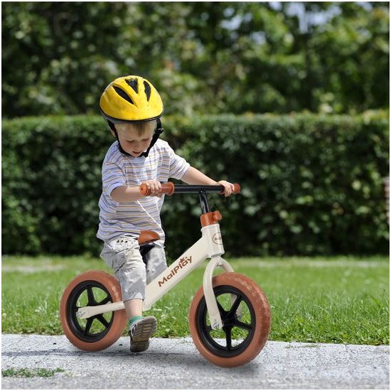 Dětské odrážedlo Trevis 12" krémové