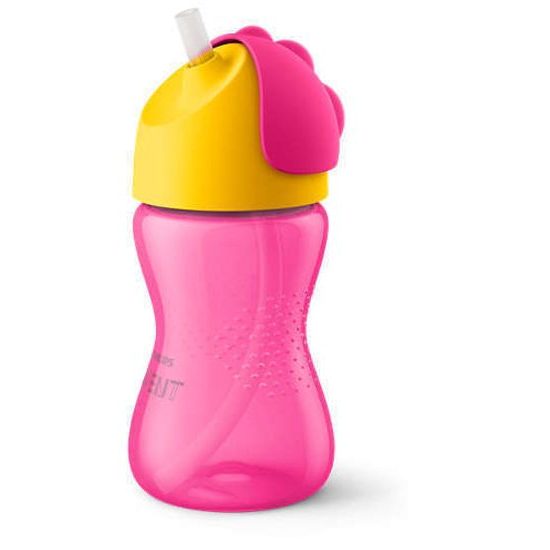 Philips AVENT Hrneček s ohebným brčkem 300 ml dívka