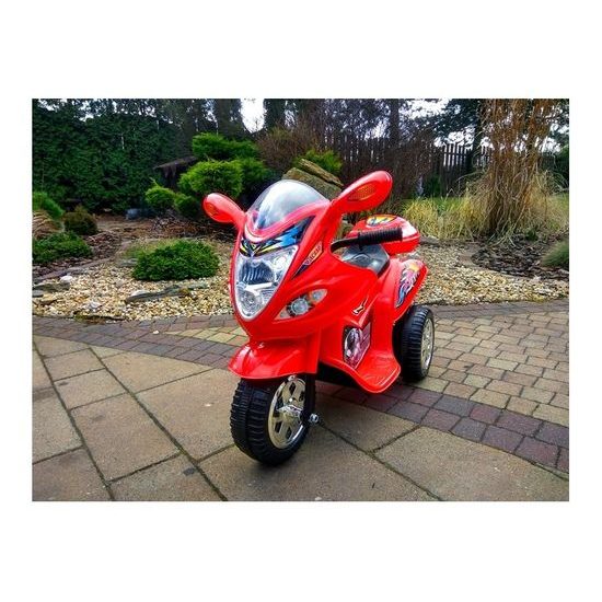 Elektrická tříkolka Racing Red