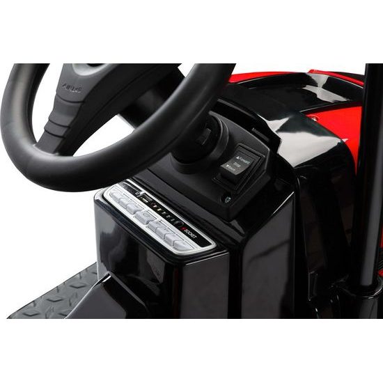 Elektrický traktor Hector červený