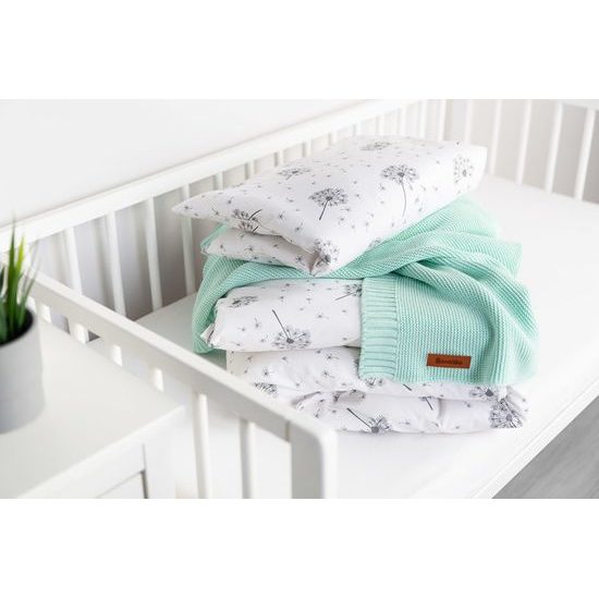 Dětská deka bambusovo-bavlněná 80x100 cm máta