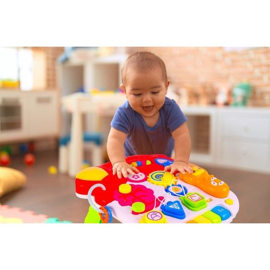 Interaktivní chodítko 5v1 s hracím stolečkem Music Stroller