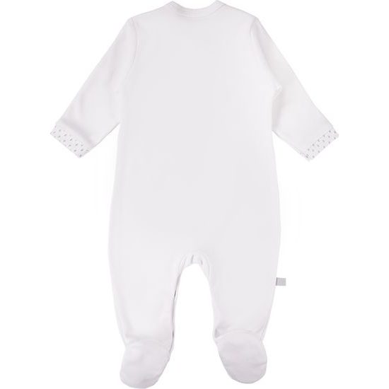 EEVI Overal Newborn bílá 56 (0-3m)