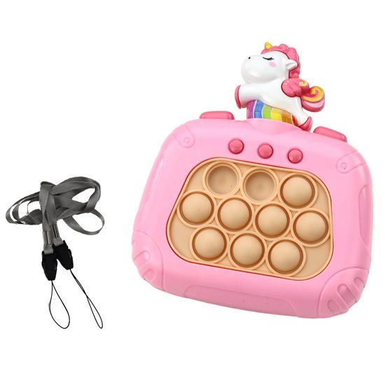 Senzoricka hra Pop It na baterie růžová